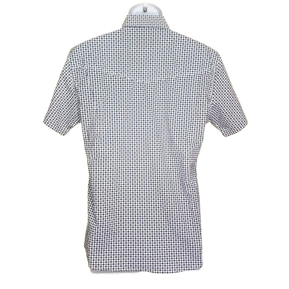 Patron Cito Red Label Pearl Snap Blue Diamond Shirt Mens Small NWOT   T53 - Picture 6 of 8